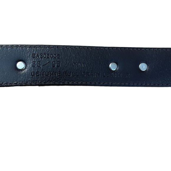 Bill Adler Studio Leather Conch Medallion Southwestern Belt Men 38 Brown - Picture 6 of 6